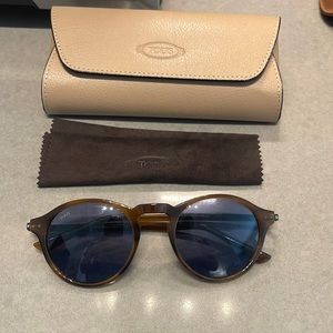 Tods Round Unisex Sunglasses